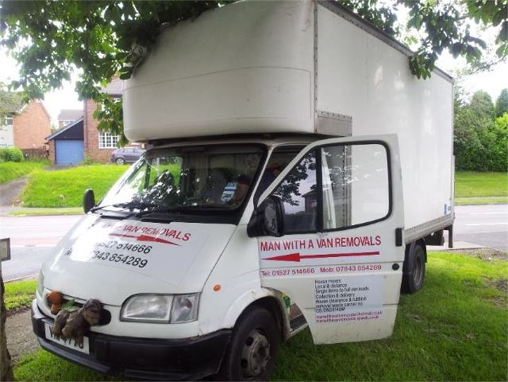 Man With A Van Removals | Rubbish Clearances In Redditch | Storage In Redditch