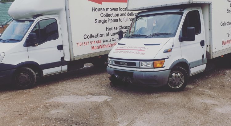 Man With A Van Removals | Removal Companies In Redditch | Storage In Redditch
